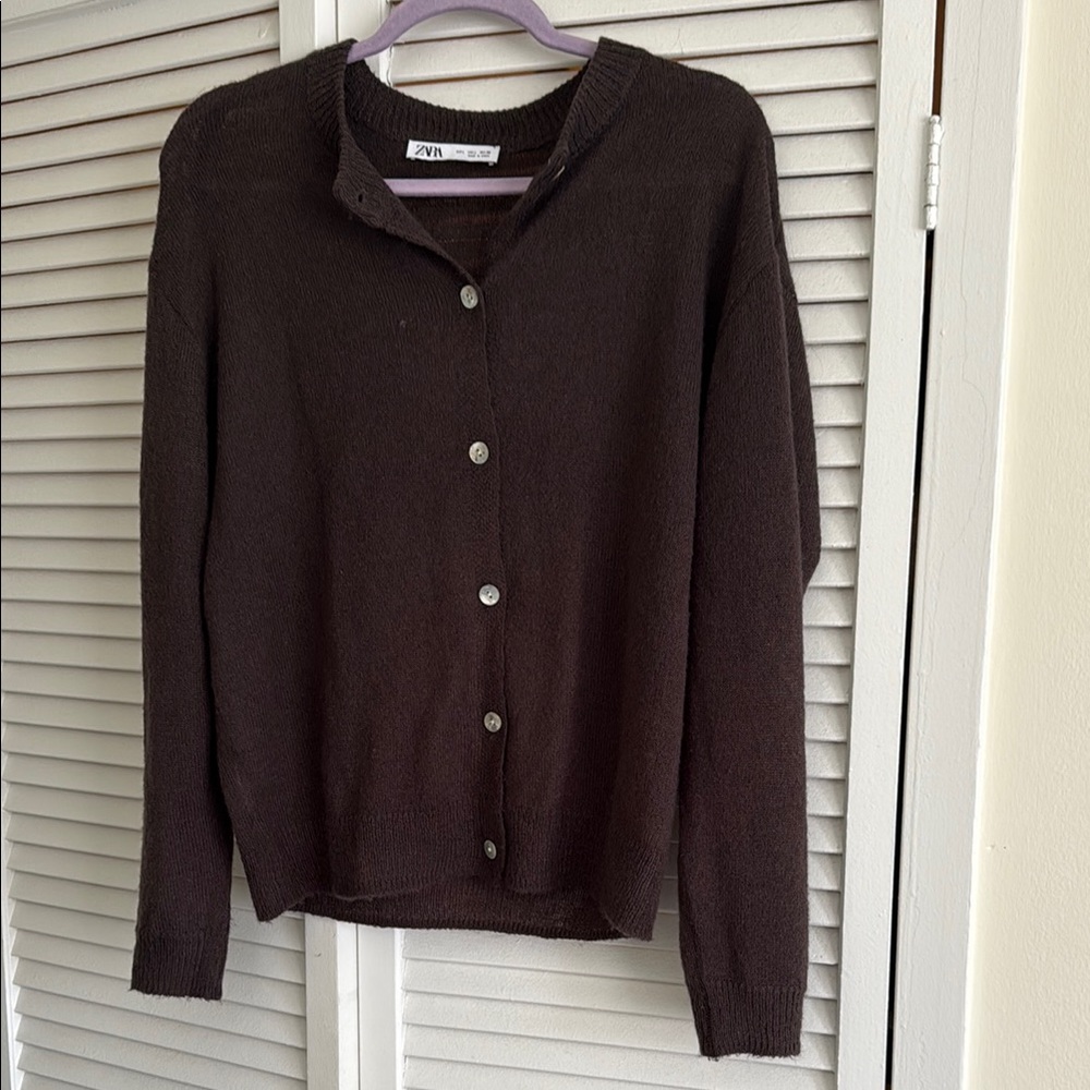 Zara Women's Brown Sweater